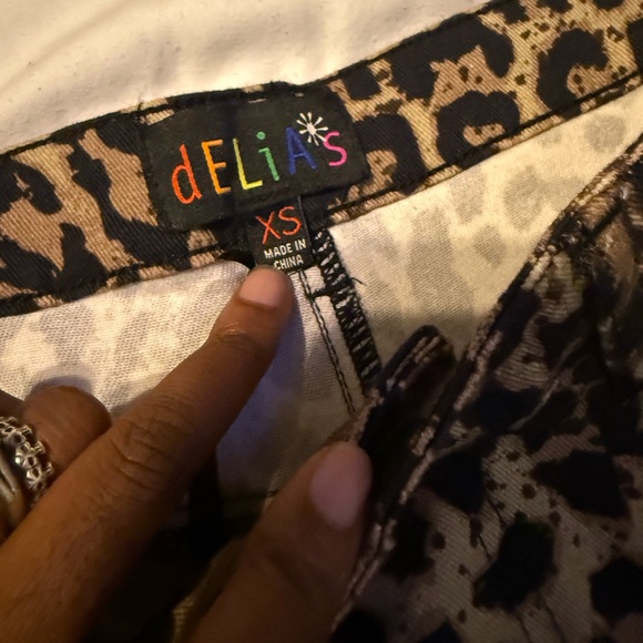 Dolls Kill Delia’s Cross Out Wide Leg Cargo Jeans - Picture 5 of 5